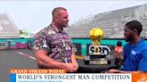 You don’t want to miss the action of the World’s Strongest Man Competition this weekend