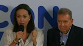 Machado dice que la oposición cuenta con el 73% de las actas electorales y que González ganó las presidenciales
