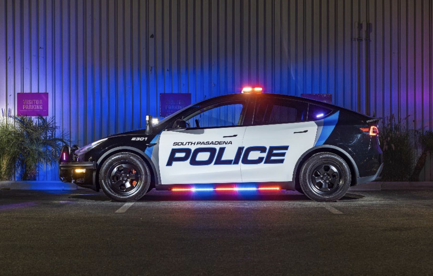 South Pasadena's all-Tesla police fleet aims to save money, fight crime and cut emissions