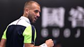 Australian Open: Dan Evans sets up Andrey Rublev meeting after straight-sets Jeremy Chardy win