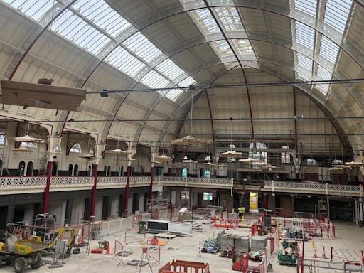 Market hall on track for 2025 re-opening