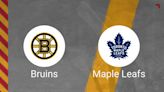 Bruins vs. Maple Leafs NHL Playoffs First Round Game 7 Injury Report Today - May 4