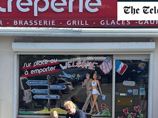 D-Day beach cafe ‘hates the English and refused to serve British soldiers’