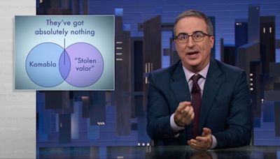 John Oliver trolls Vance’s ‘desperate’ smears of Walz’s military record: ‘Trump campaign has got nothing’