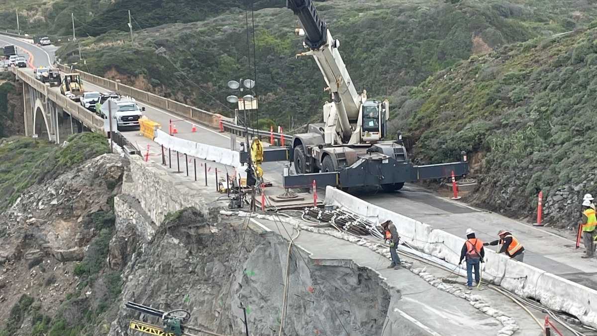 Gov. Newsom says Big Sur slip-out area will open to public Friday