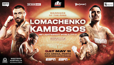 Vasiliy Lomachenko vs. George Kambosos Jr.: Date, time, how to watch, background