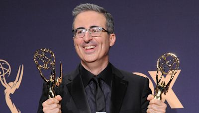 John Oliver played off stage while honouring late dog at 2024 Emmy Awards