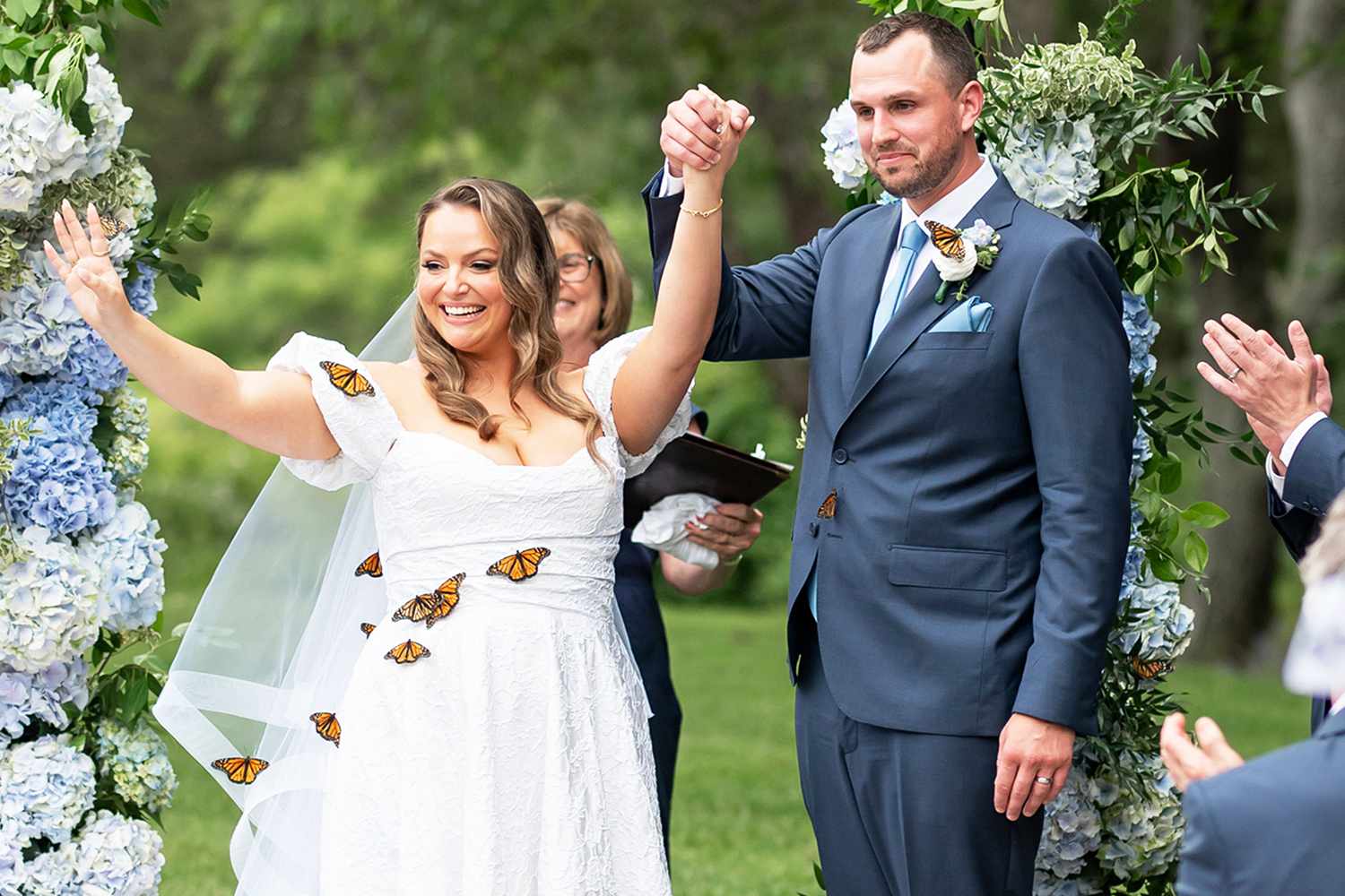 Bride Honors Her Late Father by Releasing Butterflies at Her Wedding — Then Something Unexpected Happened (Exclusive)