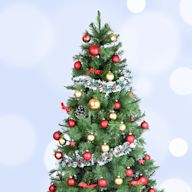 Artificial or real evergreen trees, traditionally decorated during the Christmas season. Come in various sizes, from tabletop to towering, and can be pre-lit or unlit. The centerpiece of holiday home decor, where ornaments and lights are displayed.