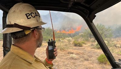 The latest on the Circle Fire, which has burned 2,800 acres southwest of Kearny