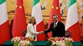 Visiting Beijing, Italy's Meloni vows to 'relaunch' cooperation