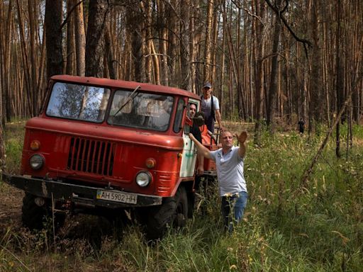 Ukraine’s vast forests devastated in hellscape of war