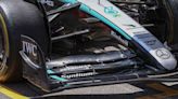 Uncovered: The new Mercedes W15 front wing with legality wire now removed