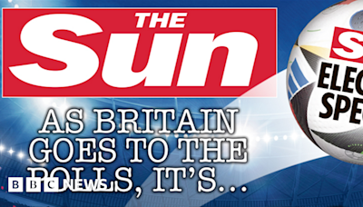 The Sun backs Labour Party saying it's 'time for change'