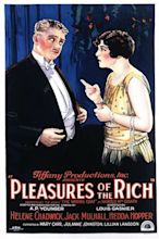 PLEASURES OF THE RICH | U.S. 1-Sheet Film Poster