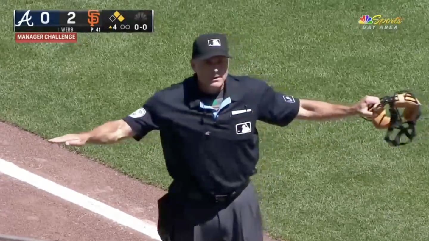 Giants Announcers Destroy Umps After ‘Unbelievably Bad’ Call Helps Braves