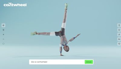 Cartwheel generates 3D animations from scratch to power up creators