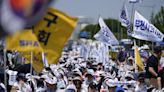 WATCH: Thousands of doctors strike in South Korea