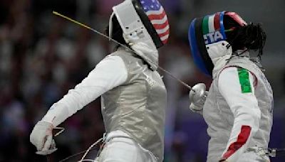 Kiefer earns 2nd Olympic gold in women's foil fencing with a victory over American teammate Scruggs