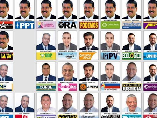 Nicolás Maduro ‘tiene fe’ en su reelección: ¿Por qué su cara aparece 13 veces en la boleta?