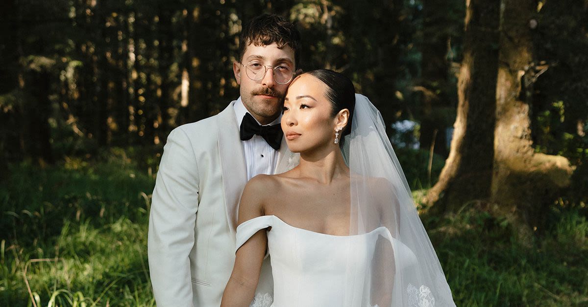 “Dancing With the Stars” Pro Koko Iwasaki and Kiki Nyemchek Are Married! Get an Exclusive Look at Their Forest Wedding in Oregon
