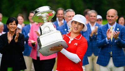 ‘The longest 18 holes I’ve ever played’: Amy Yang wins maiden major on 75th attempt at Women’s PGA Championship