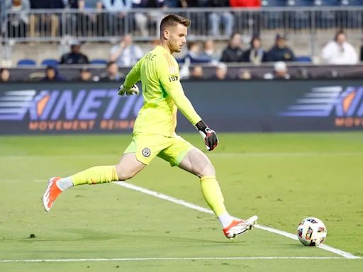 With Andre Blake still out, Oliver Semmle will start in goal for the Union vs. NYCFC