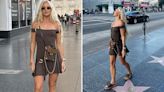 Glamorous Alisha Lehmann joins no bra club as she stuns in Hollywood