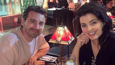 Storm Huntley is 'absolutely gorgeous' at murder mystery bash with sister-in-law