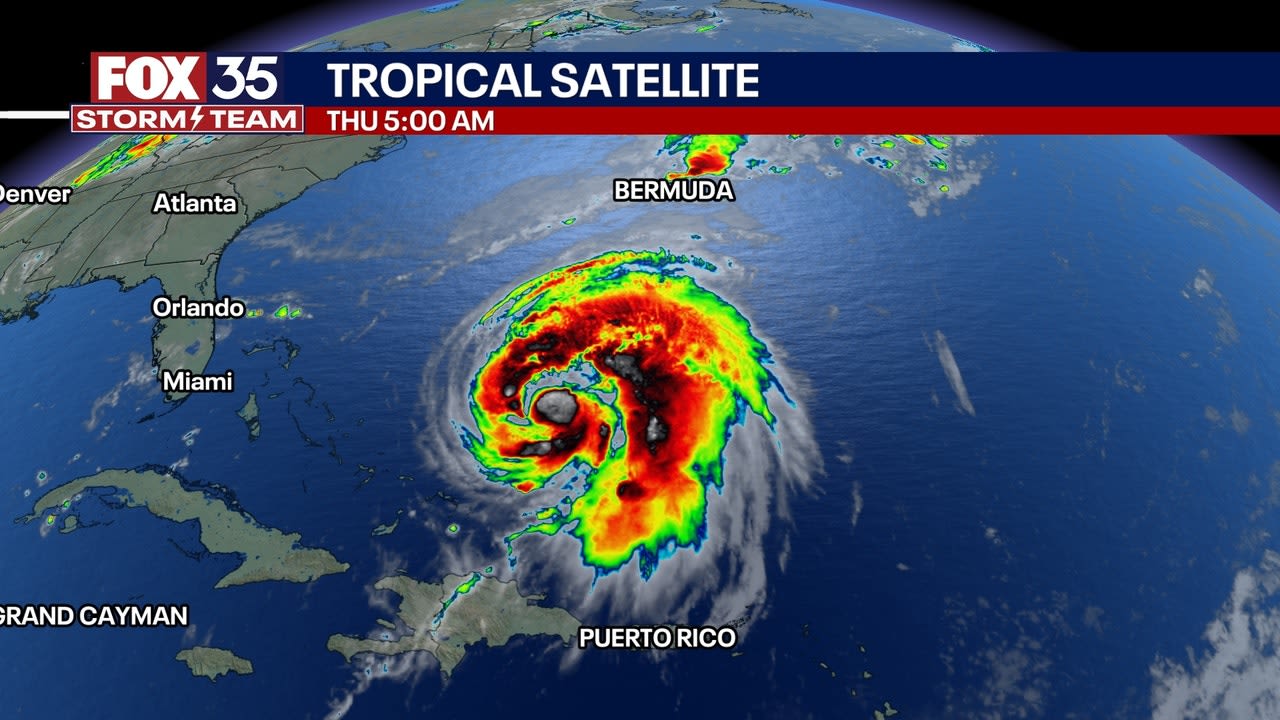 Hurricane Ernesto forecast to become major Cat. 3 storm as it passes over Bermuda: NHC