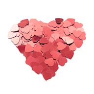 Confetti in the shape of hearts for weddings and romantic events
