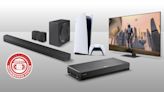 We built a Samsung Q-Symphony system for streamlined Dolby Atmos movie and gaming action