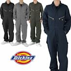 DICKIES  連身工作服長袖/硬挺布/連身工作服/工作服/連身服/48799