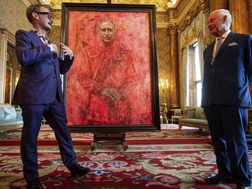 El Palacio de Buckingham revela el primer retrato oficial del Rey Carlos III de Inglaterra