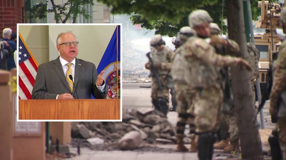 VERIFY: Did Gov. Walz respond too slowly in activating the National Guard during the 2020 riots?