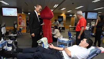 盧寵茂：連日下雨血液收集量偏低 血庫存量緊張