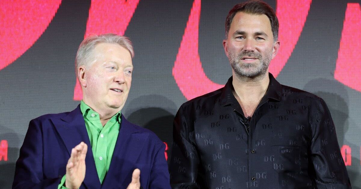 Frank Warren has already given his view on fighting Eddie Hearn