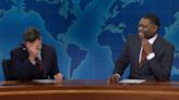 Michael Che Pulls April Fool’s Prank On Colin Jost During ‘SNL’s Weekend Update: “That’s The Meanest Thing You’ve Ever...