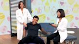 Mario Lopez Experiences Labor Pain & Contraction Simulation Ahead Of Mother's Day