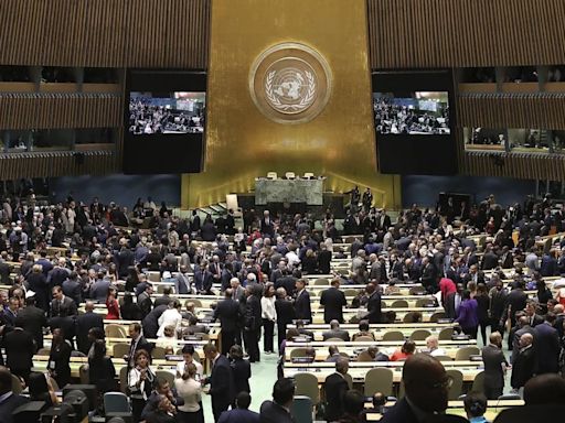 La Asamblea de la ONU votó a favor del ingreso de Palestina como miembro pleno