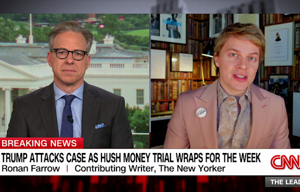 Ronan Farrow: Harvey Weinstein case could impact Trump trial - CNN Video