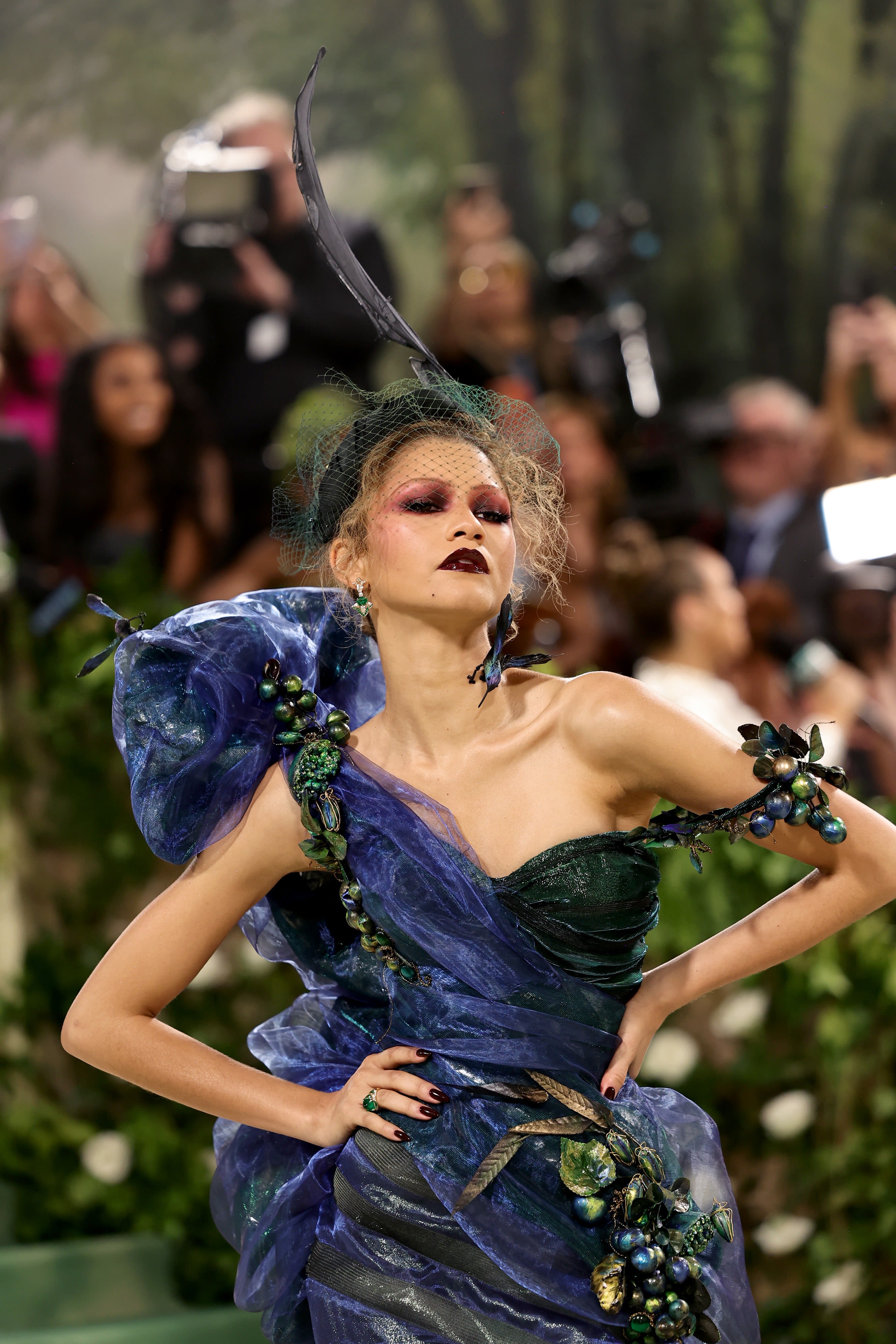 Zendaya Took the Dark Feminine Trend to a New Level at the 2024 Met Gala