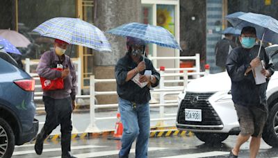 梅雨炸全台 明天下最大「半個台灣」濕答答