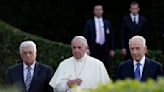 Pope recreates the 2014 Mideast peace prayer in Vatican Gardens to beg for an end to Gaza conflict