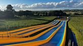 Fastest and longest slip and slide in the UK opening in Cornwall today
