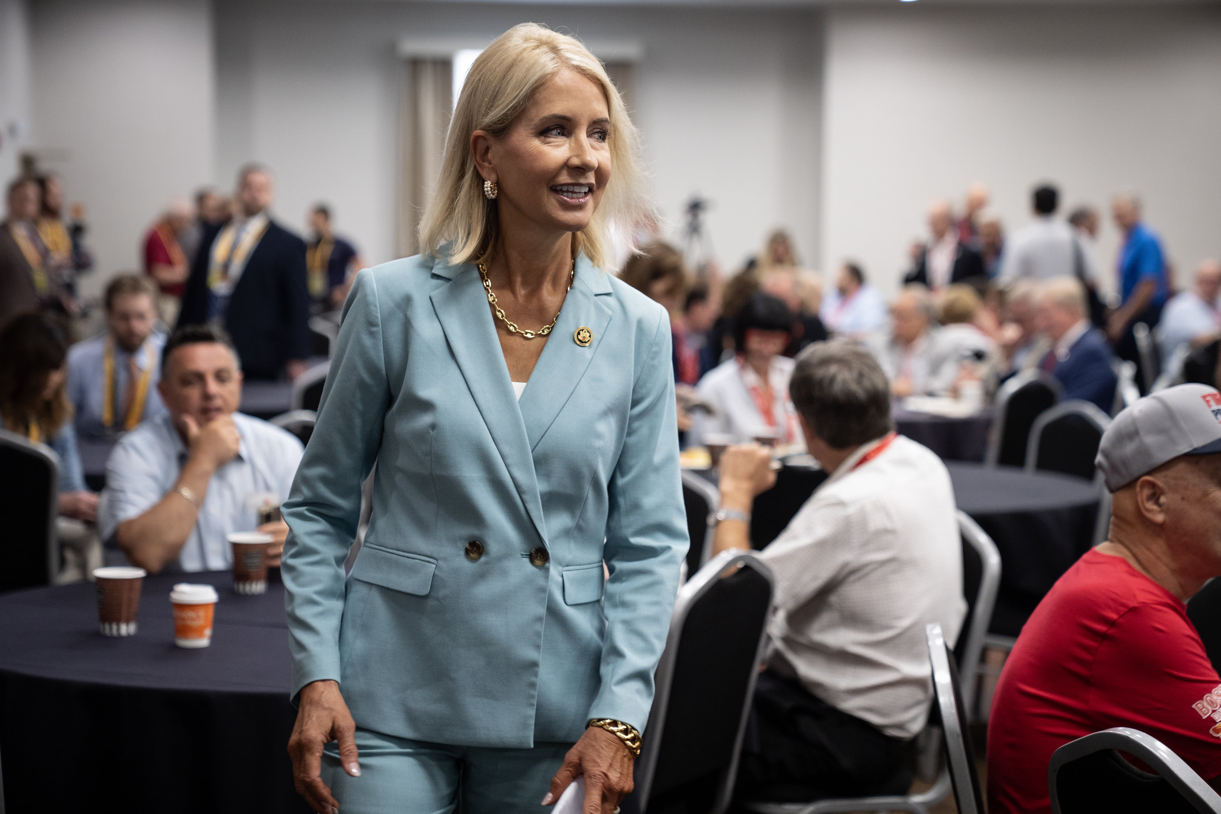 US Rep. Mary Miller at RNC says media has ‘demonized Trump,’ symbolizes rightward shift of Illinois GOP