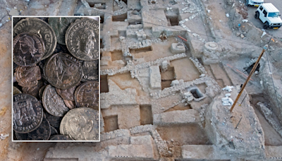 Ancient treasure among 1,650-year-old objects unearthed in Israel