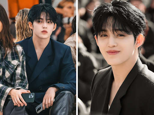 SEVENTEEN's S.Coups Serves Visuals As He Sits Front Row With Marvel Star Gemma Chan At 2024 Paris Fashion Week