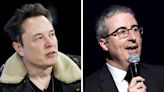 Elon Musk is still fuming over John Oliver roasting him