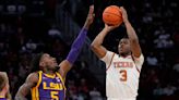 Abmas scores 20 and Hunter adds 19 to lead No. 19 Texas over LSU 96-85